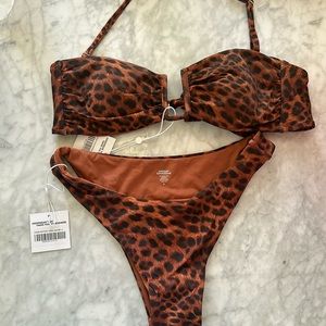 NWT Jaguar Bikini Set